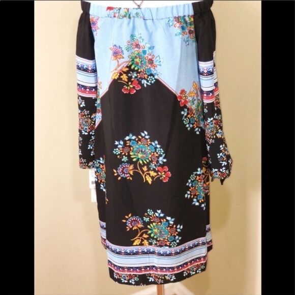 Nicole Miller off shoulder dress NWT - Picture 3 of 5